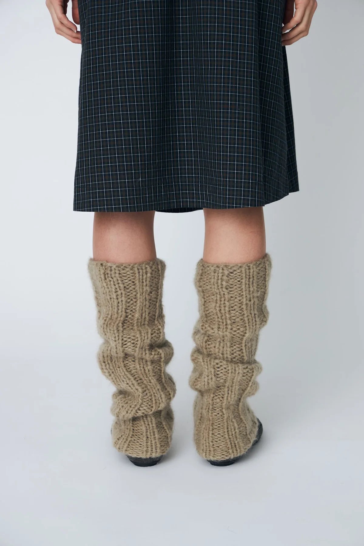 Dawn x Dare Khaki Leg Warmers