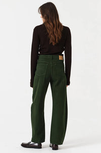 Seventy + Mochi Nina Dark Pine Barrel Leg Jeans - The Mercantile London