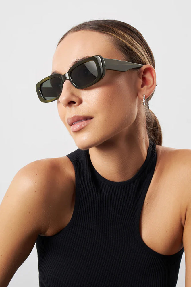 Eco Shades Zani Olive Sunglasses