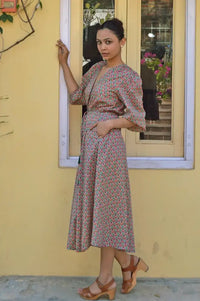 Zen Ethic Lily Opio Green Dress - The Mercantile London