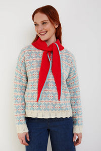 Dr Bloom Cowboy Red Jumper