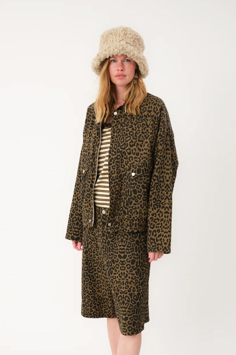 Lolly's Laundry Hawaii Leopard Print Jacket - The Mercantile London