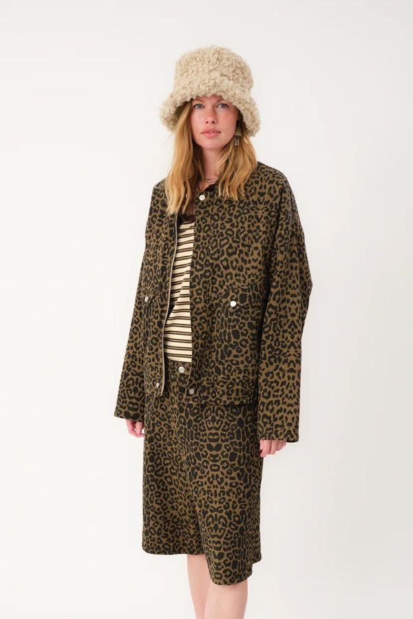 Lolly's Laundry Hawaii Leopard Print Jacket - The Mercantile London