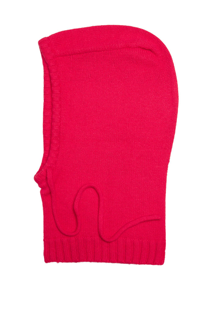 Somerville Red Cashmere Drawstring Hood