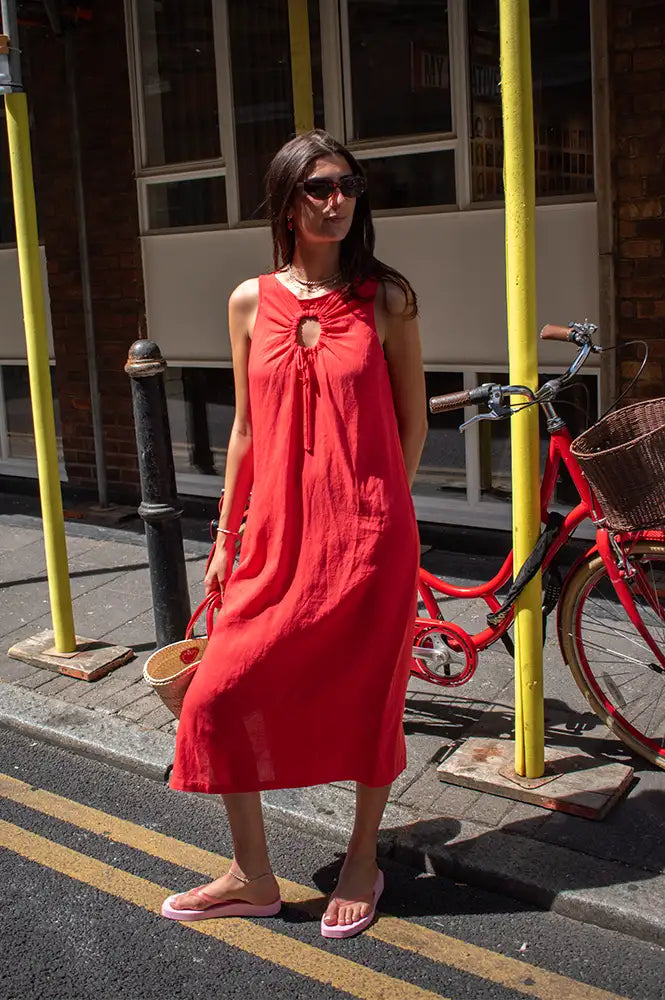 Komodo Shanti Coral Dress