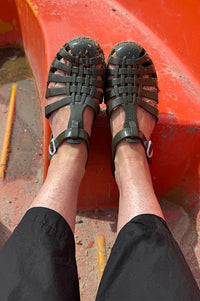 Meduse Sun Khaki Jelly Sandals - The Mercantile London