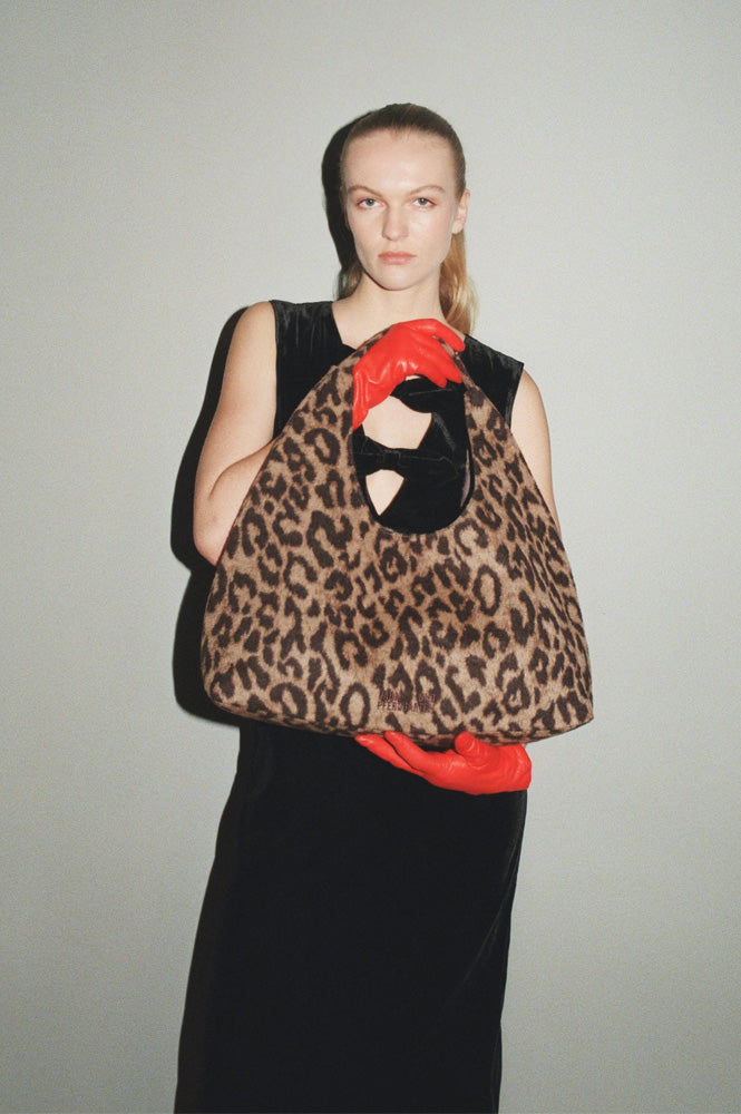 Baum Und Pferdgarten Kleova Camel Leopard Shoulder Bag - The Mercantile London