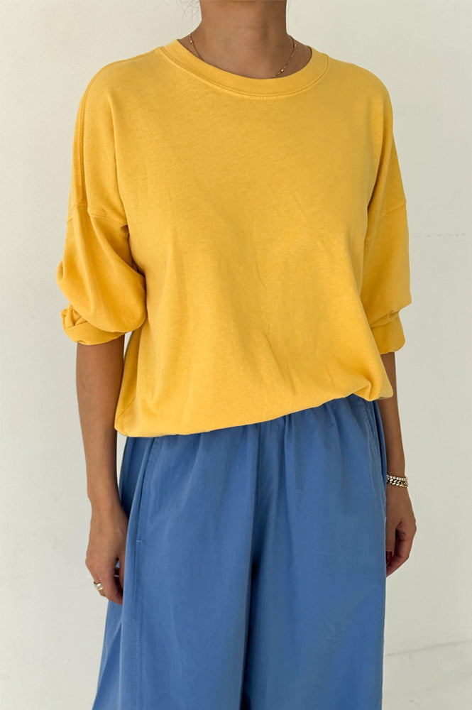 Le Bon Shoppe Cali Egg Yolk Jersey Sweatshirt - The Mercantile London