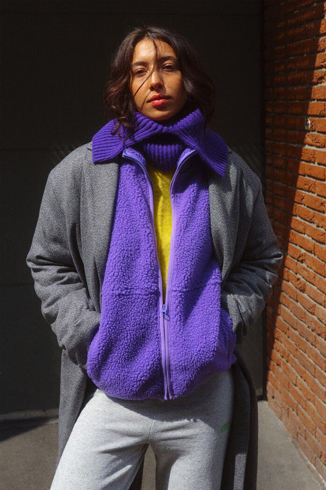 American Vintage Hoktown Purple Jacket