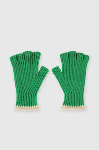 Howlin' Green Delight Lost My Fingers Ribbed Gloves - The Mercantile London