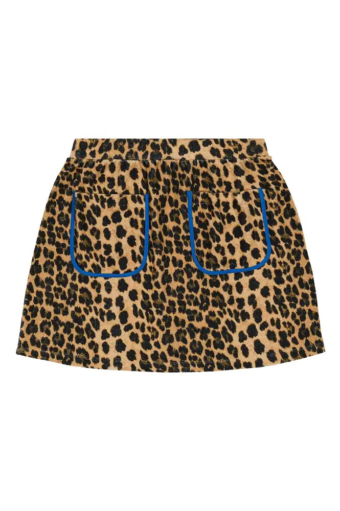 Welcome Bob Sevilla Leopard Print Skirt - The Mercantile London