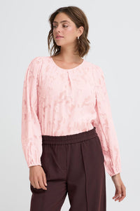 Fransa Mera Pale Mauve Blouse - The Mercantile London