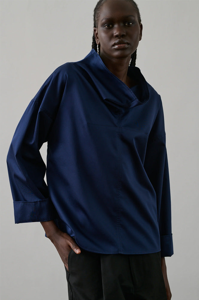 Soeur Fidji Blue China Blouse - The Mercantile London