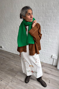 Indi & Cold White Cross-Stitch Dress - The Mercantile London