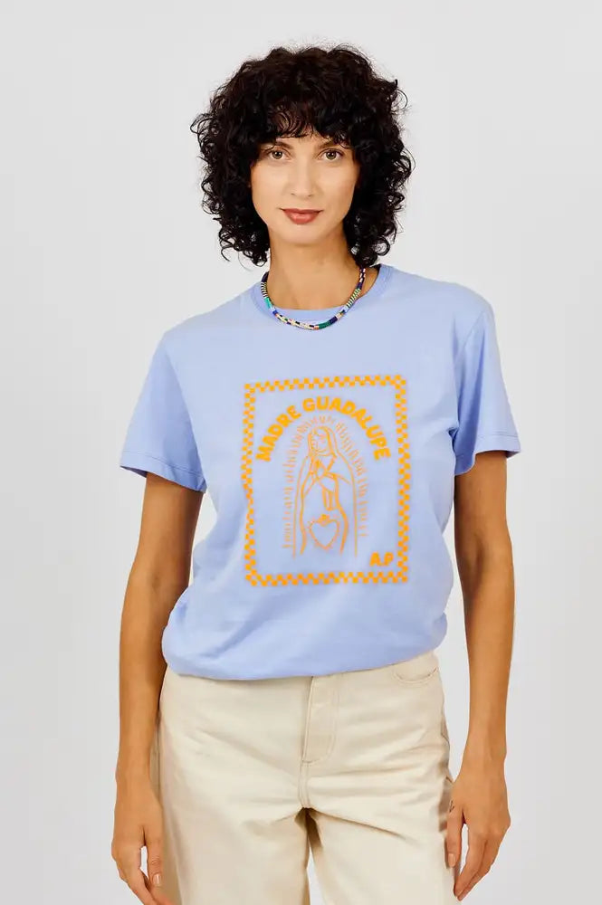 A.P Madre Guadalupe Mauve T-Shirt - The Mercantile London