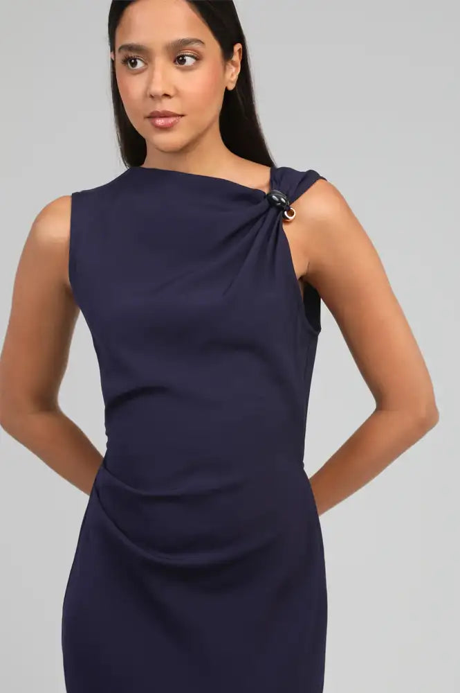 An'ge Milana Marine Dress - The Mercantile London