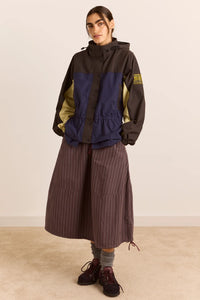 Damson Madder Athena Navy Sage Raincoat