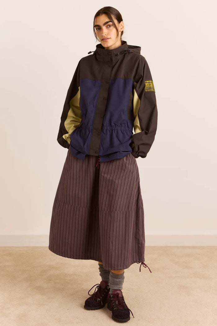 Damson Madder Athena Navy Sage Raincoat