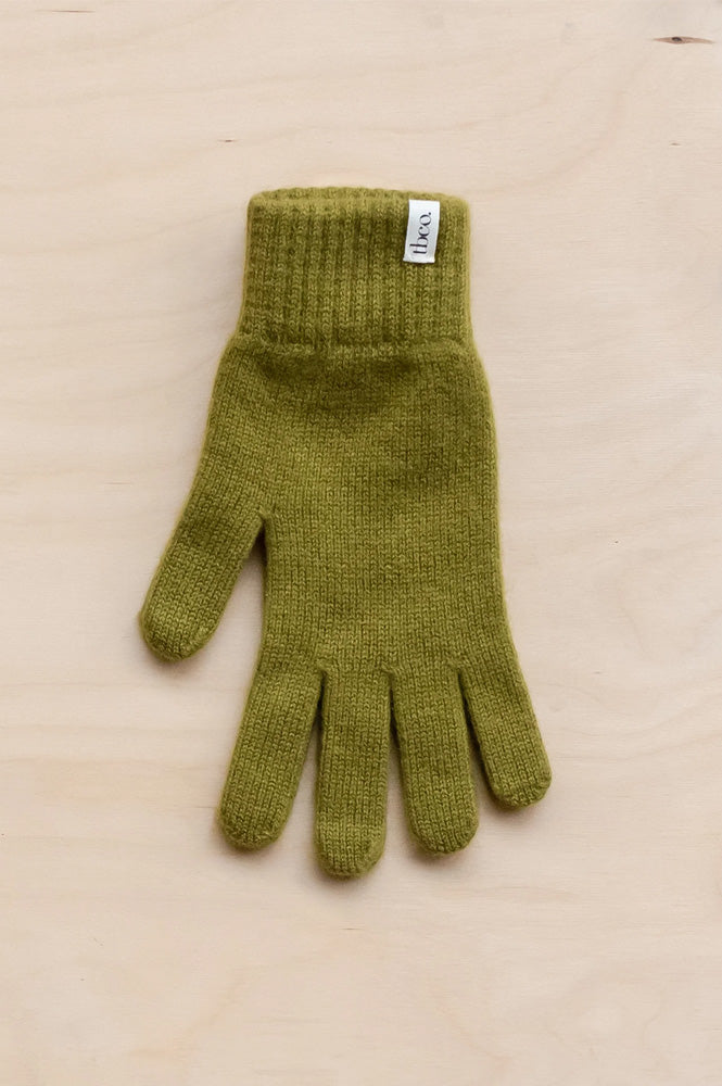 TBCo Olive Cashmere & Merino Gloves