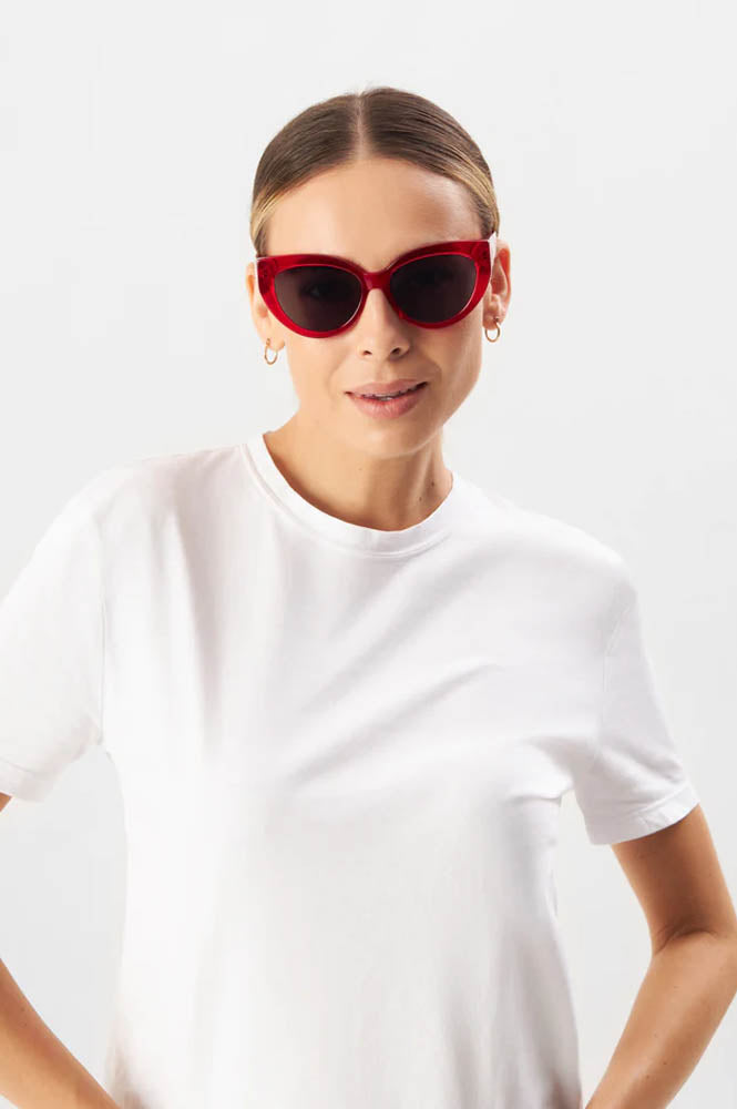 Eco Shades Rizzo Red Sunglasses - The Mercantile London