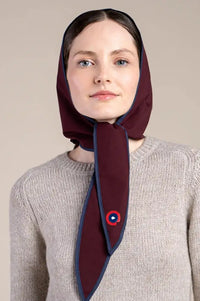 Flotte Prune & Indigo Waterproof Hood
