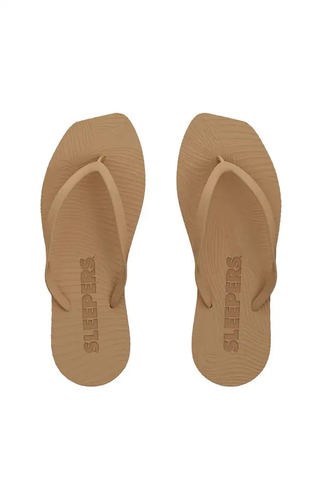 Sleepers Tapered Sand Flip Flops - The Mercantile London