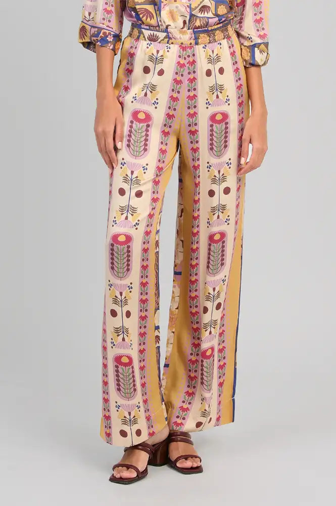 An'ge Rudylana Printed Trousers - The Mercantile London