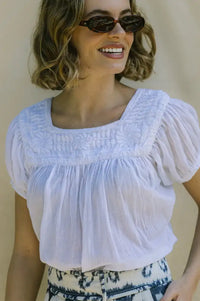 Arifah Studios White Mexican Blouse