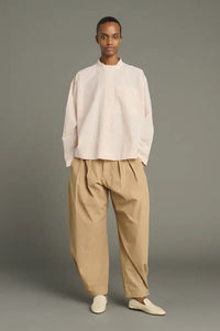 Soeur Chypre Powder Parachute Poplin Shirt