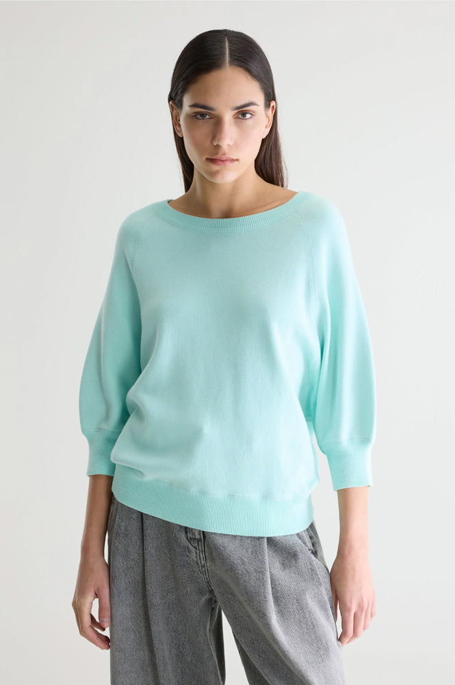 Bellerose Anglet Iceberg Crewneck Sweatshirt - The Mercantile London
