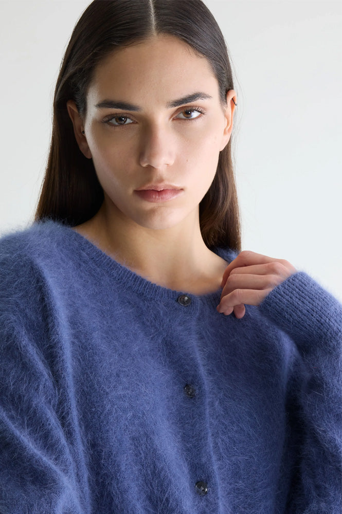 Bellerose Dathan Storm Angora Cardigan - The Mercantile London