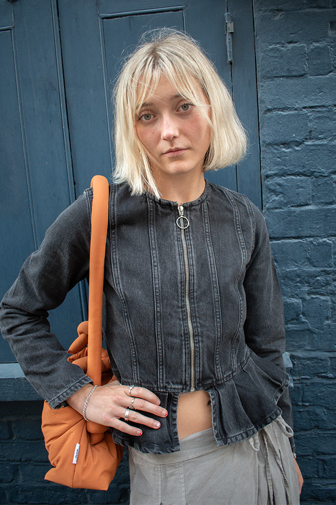 Seventy + Mochi Zoe Fairbanks Denim Top - The Mercantile London