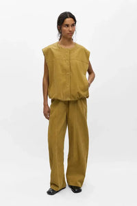 Object Pella Fennel Seed Sleeveless Jacket