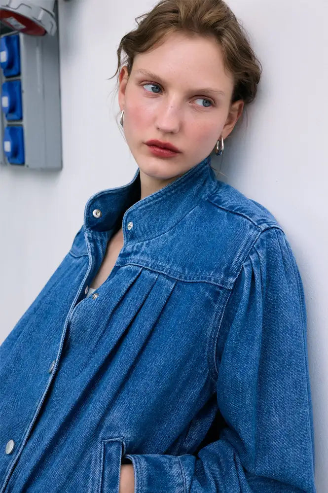 The New Society Tencel Denim Jacket - The Mercantile London