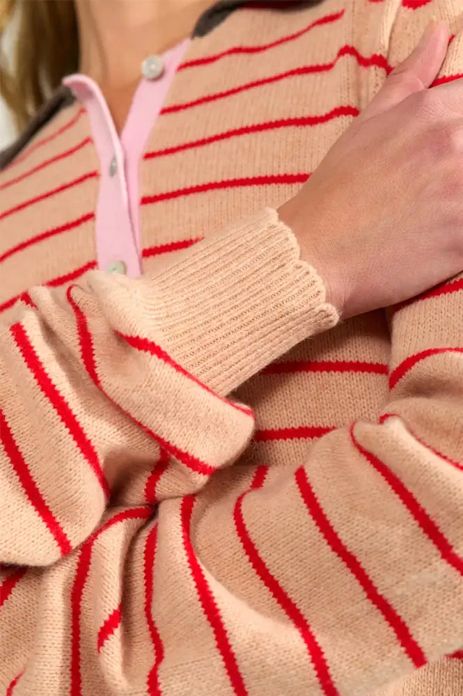 Numph Lucinda Roebuck Stripe Jumper