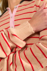 Numph Lucinda Roebuck Stripe Jumper