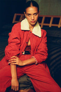 Seventy + Mochi Frida Faded Rose Jacket - The Mercantile London