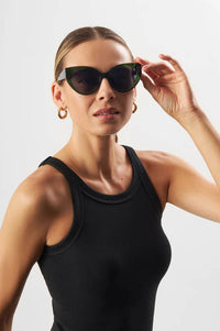 Eco Shades Rizzo Green Sunglasses - The Mercantile London