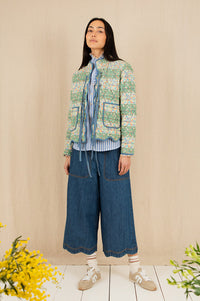 Bonté Mikka Spring Green Floral Jacket - The Mercantile London
