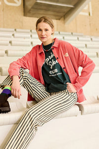 A.P Gyselle Coral Corduroy Overshirt - The Mercantile London