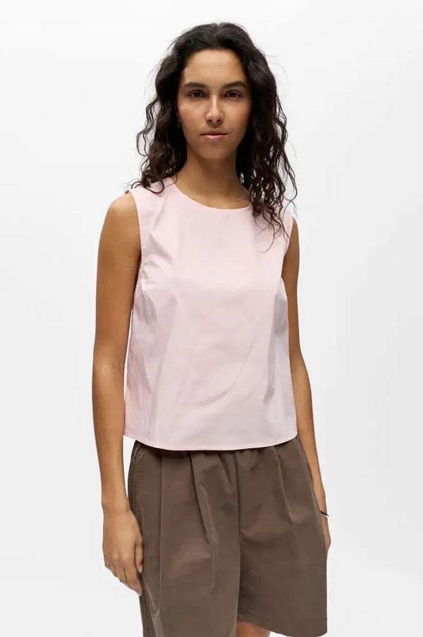 Object Paige Pale Lilac Top - The Mercantile London