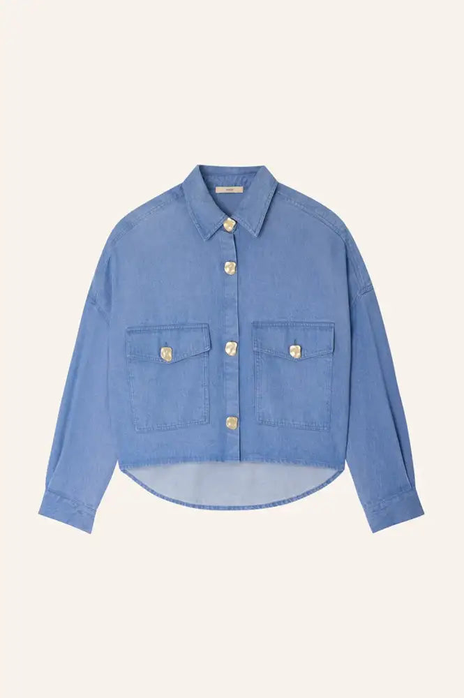 Sessùn Balanca Blue Denim Shirt - The Mercantile London