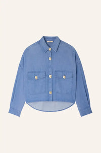 Sessùn Balanca Blue Denim Shirt - The Mercantile London