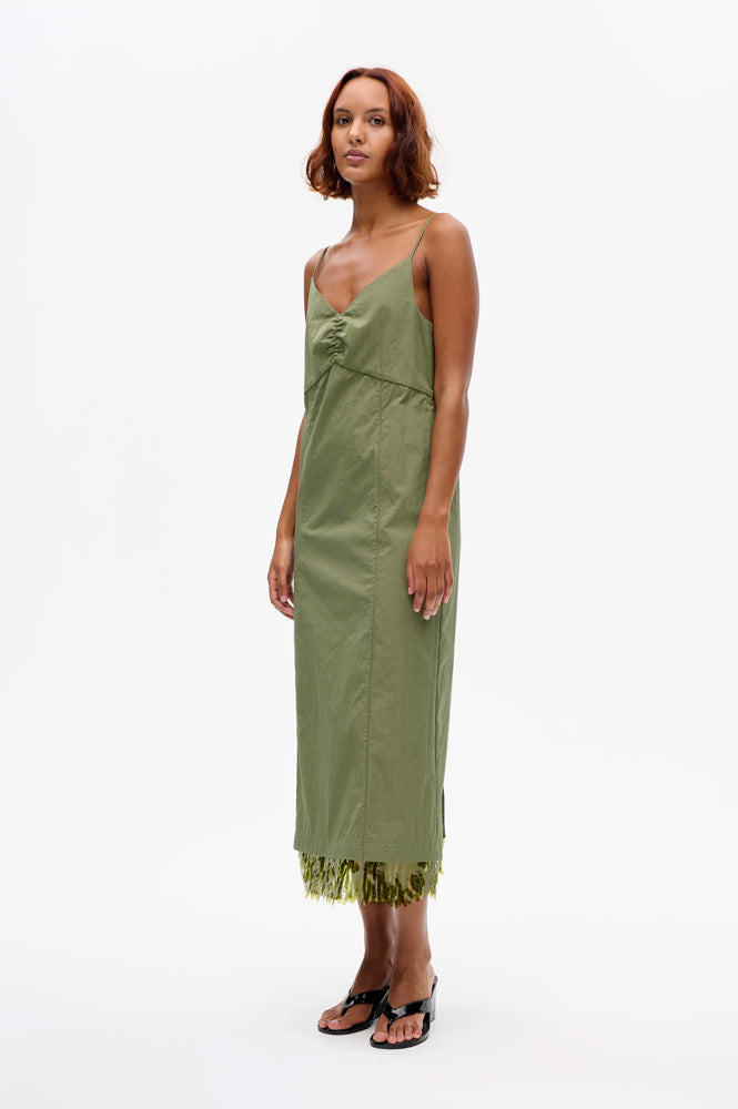 Baum Und Pferdgarten Atelia Clover Green Dress - The Mercantile London