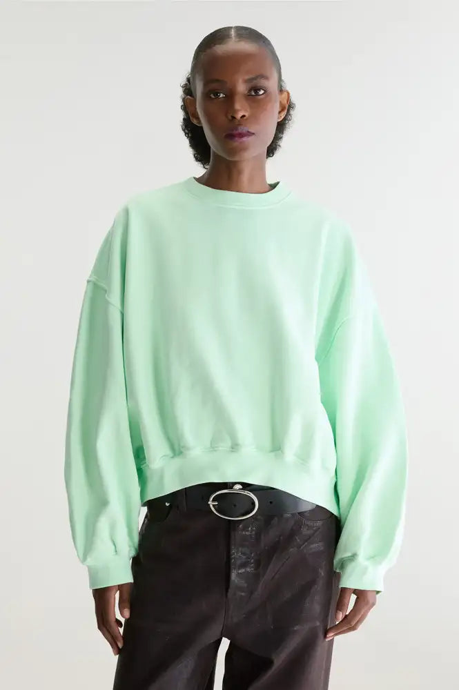 Bellerose Fancy Washed Vegas Green Sweatshirt