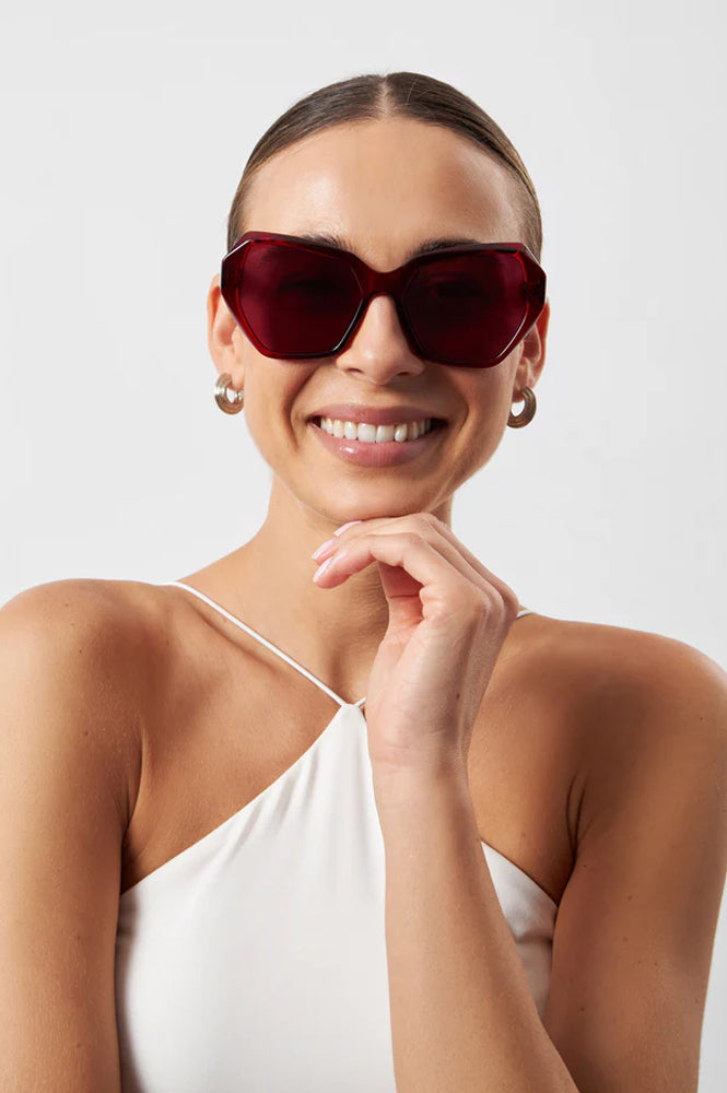 Eco Shades Lucia Red Sunglasses - The Mercantile London