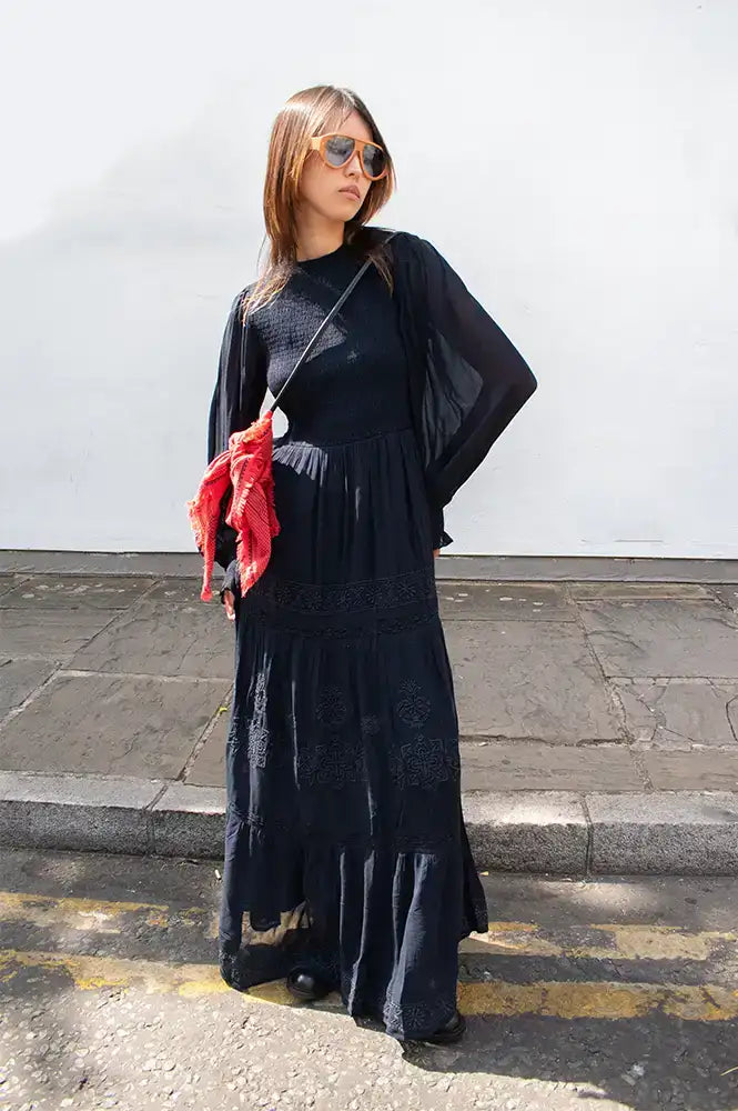 Maison Hotel Susan Night Blue Dress
