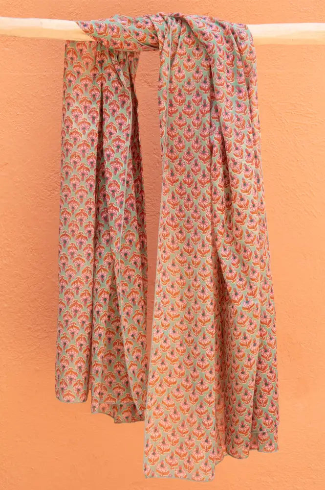 Zen Ethic Opio Green Sarong Scarf - The Mercantile London
