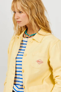 A.P Yellow Rustic Cotton Jacket - The Mercantile London