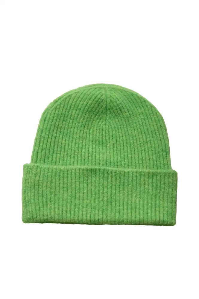 Numph Riette Jasmine Green Knitted Hat